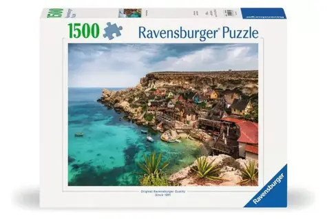 Ravensburger Vesnička Popeye / 1500 dílků / od 14 let