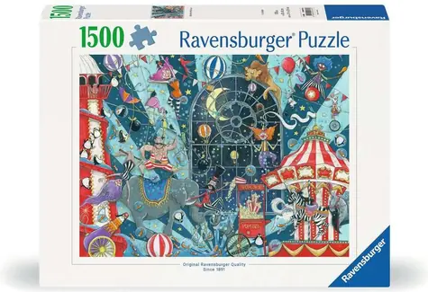 Ravensburger Vítejte v cirkusu / 1500 dílků / od 14 let