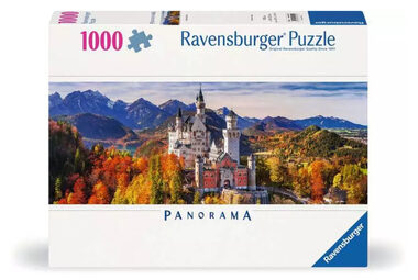 Ravensburger Zámek Neuschwanstein - panorama / 1000 dílků / od 14 let