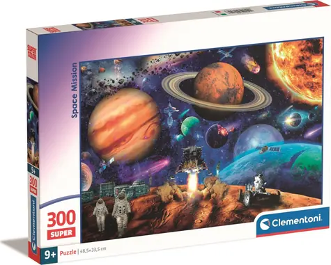Clementoni Puzzle Vesmírná mise 300 dílků / od 9 let
