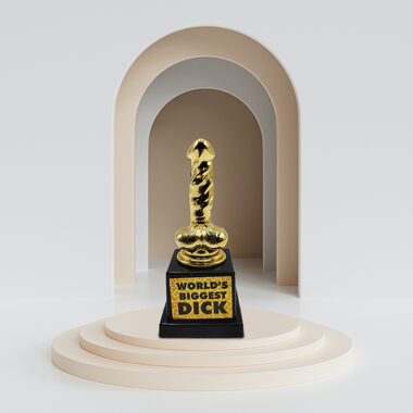 Mad Monkey Trophy "World's Biggest Dick"