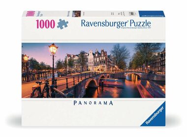 Ravensburger Amsterdam - Panorama / 1000 dílků / od 14 let