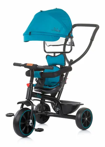 CHIPOLINO Tříkolka se stříškou Pulse 2v1 Avocado / od 1.5 roku / do 25 kg