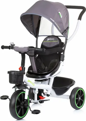 CHIPOLINO Tříkolka se stříškou Jetro 2v1 Glacier / od 1.5 roku / do 25 kg