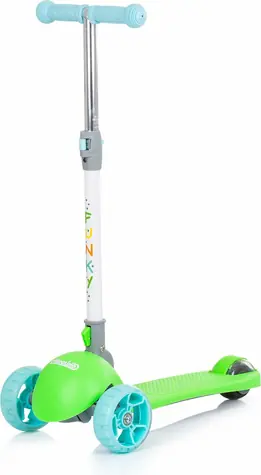 CHIPOLINO Koloběžka Funky Blue/Green / od 3 let / do 50 kg