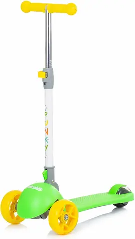 CHIPOLINO Koloběžka Funky Yellow/Green / od 3 let / do 50 kg