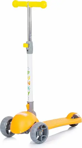 CHIPOLINO Koloběžka Funky Orange / od 3 let / do 50 kg