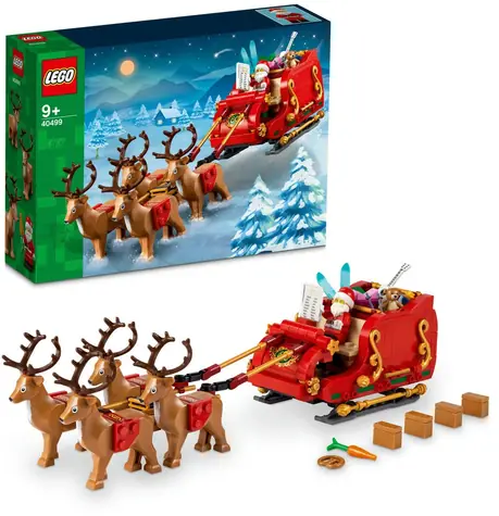 LEGO® 40499 Santovy sáně / Počet dílků: 343 / od 9 let