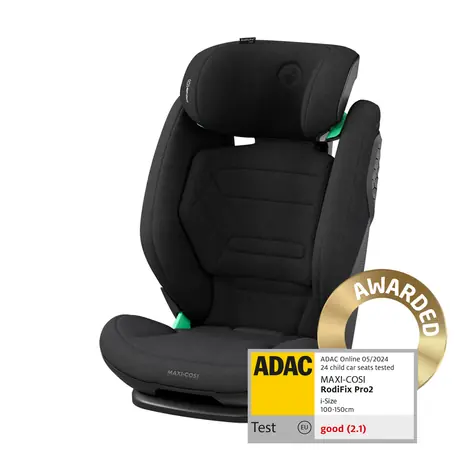 Maxi-Cosi RodiFix Pro 2 i-Size autosedačka Authentic Black / od 3,5 let