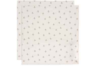 Jollein Pleny zavinovací 2ks 115x115 cm Nostalgic Ride