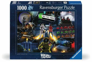 Ravensburger Návrat do budoucnosti / 1000 dílků / od 14 let