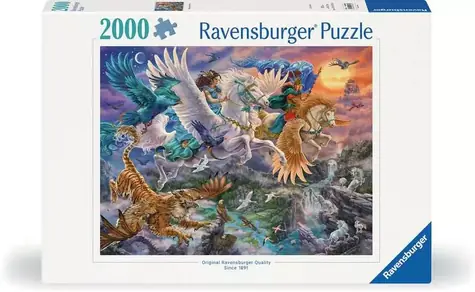Ravensburger Pegas a přátelé / 2000 dílků / od 14 let