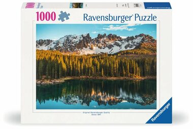 Ravensburger Jezero Karersee - Itálie / 1000 dílků / od 14 let