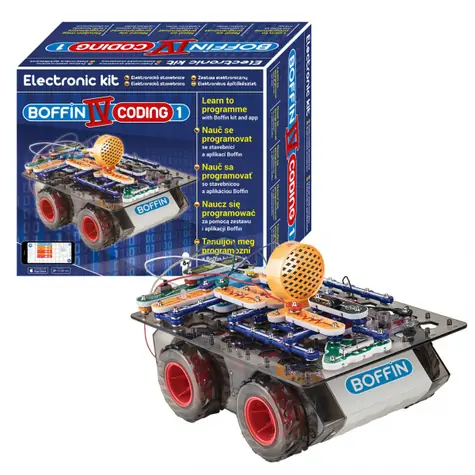 Boffin IV Coding - 1 (Auto) / 40 součástek / 20projektů / od 8 let