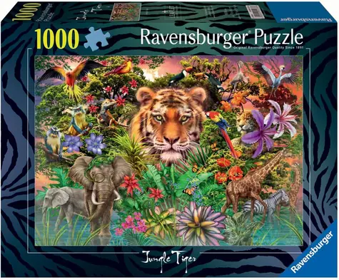 Ravensburger Exotická zvířata / 1000 dílků / od 14 let