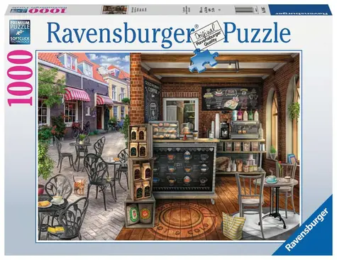 Ravensburger Kuriózní kavárna / 1000 dílků / od 14 let
