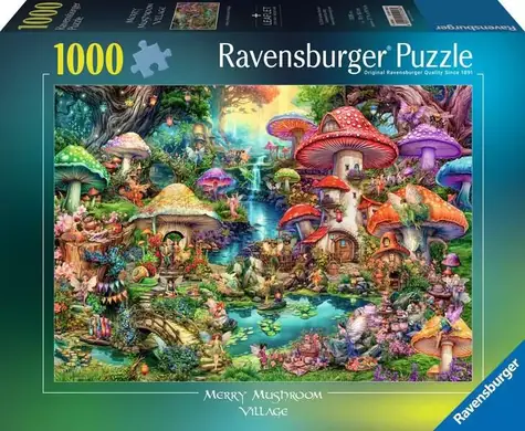 Ravensburger Houbová vesnička / 1000 dílků / od 14 let