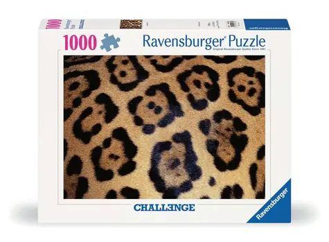 Ravensburger Challenge Puzzle: Zvířecí potisk / 1000 dílků / od 14 let