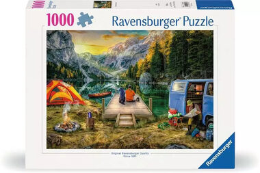 Ravensburger Kempování / 1000 dílků / od 14 let