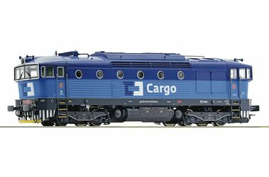 Roco 7310009 Dieselová lokomotiva Rh 750 ČD Cargo Brejlovec / měřítko H0 (1:87) / délka 190mm / rádius 358mm / od 14 let