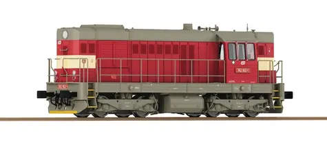 Roco 7300014 Dieselová lokomotiva 742 162-1 ČD / měřítko H0 (1:87) / délka 156mm / rádius 358mm / od 14 let
