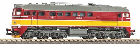 Piko 52957 Dieselová lokomotiva 781 ČD V / Měřítko:H0 (1:87) / Délka: 202 mm / Rádius: 358 mm / 14 let 