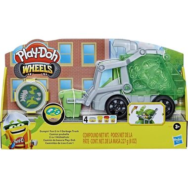 Hasbro Play-Doh Popelářské auto 2v1 / od 3 let