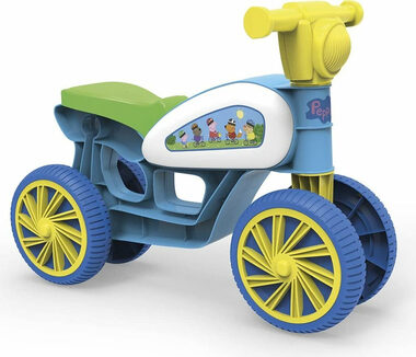 CHICOS Odrážedlo Mini Custom Prasátko Peppa modrá