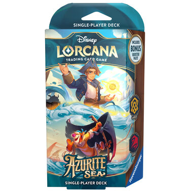 Disney Lorcana: Azurite Sea - Amber & Ruby Starter Deck / od 8 let