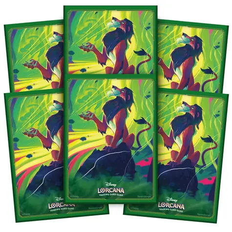 Disney Lorcana: Azurite Sea - Ochranné obaly na karty - Scar / od 8 let 