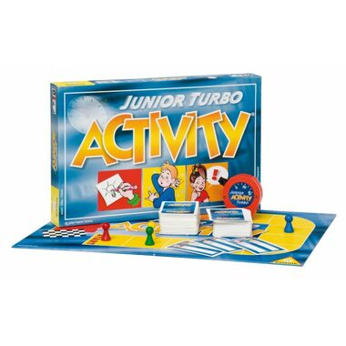 Piatnik Activity JUNIOR TURBO (CZ,SK) / Délka hry: 40 minut / Počet hráčů: 3 - 16 / od 8 let
