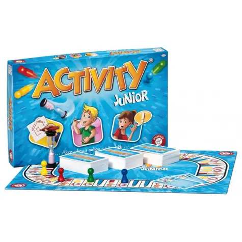 Piatnik Activity Junior (CZ,SK) / Délka hry: 45 minut / Počet hráčů: 4 - 12 / od 8 let