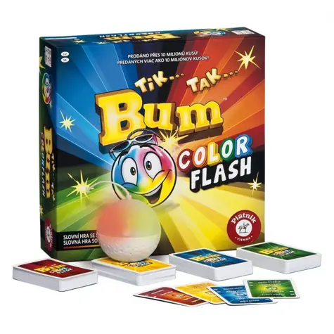Piatnik Tik Tak Bum Color Flash / Délka hry: 30 minut / Počet hráčů: 3+ / od 12 let