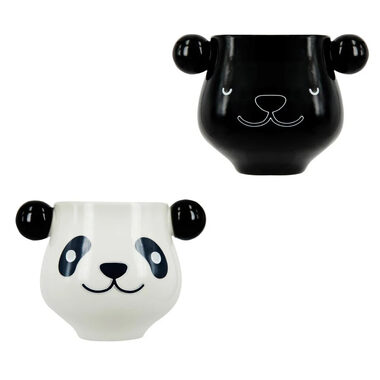 ThumbsUp! Keramický hrnek Panda 400ml / mění barvu podle teploty vody 