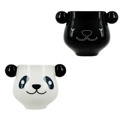 ThumbsUp! Keramický hrnek Panda 400ml / mění barvu podle teploty vody 