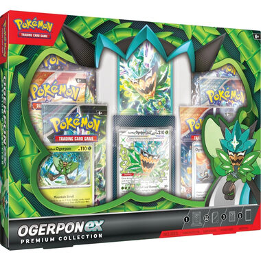 Pokémon TCG: Ogerpon ex Premium Collection / od 6 let