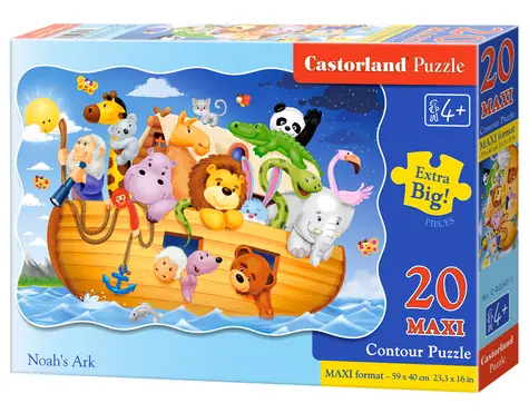Castorland Noemova archa MAXI / 20 dílků / od 4 let