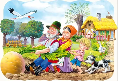 Castorland Pohádka o řepě / 30 dílků / od 4 let