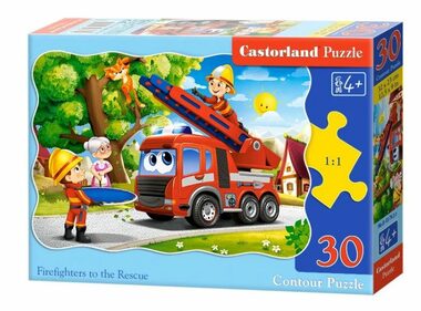 Castorland Hasiči  / 30 dílků / od 4 let