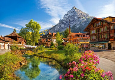 Castorland 52363  Kandersteg, Švýcarsko / 500 dílků / od 9 let