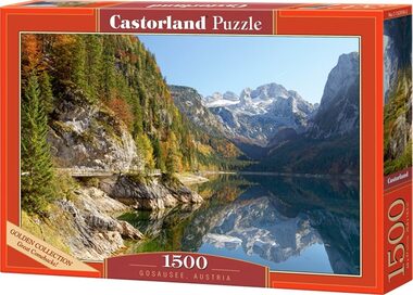 Castorland 152018 Gosausee, Rakousko / 1500 dílků / od 9 let