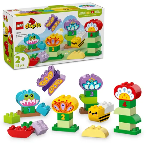 LEGO® DUPLO® 10444 Kreativní zahrada a květiny / Počet dílků: 45 / od 2 let