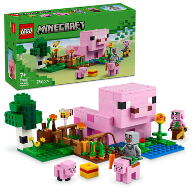 LEGO® Minecraft® 21268 Domeček Prasátka / Počet dílků: 238 / od 7 let