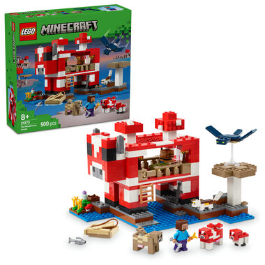 LEGO® Minecraft® 21270 Krávomůrčí domek / Počet dílků: 500 / od 8 let
