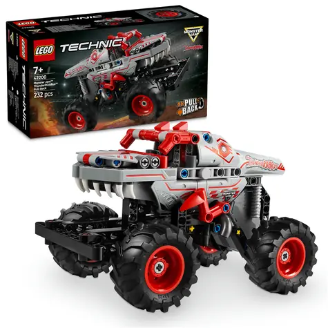 LEGO® Technic 42200 Monster Jam™ ThunderROARus™ s natahovacím motorem / Počet dílků: 232 / od 7 let