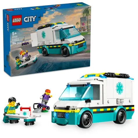 LEGO® City 60451 Sanitka / Počet dílků: 184 / od 5 let