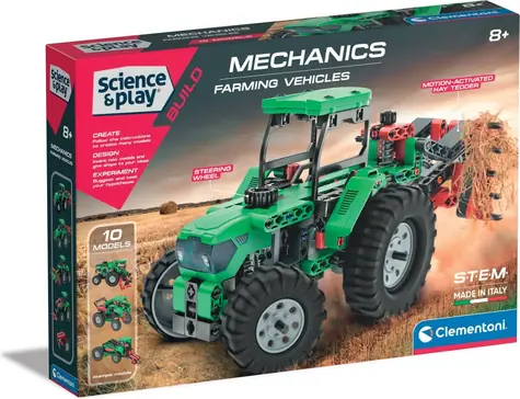 Clementoni Science&Play Mechanics: Traktor / od 3 let