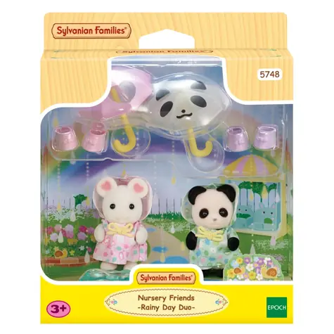 Sylvanian family Procházka v dešti Baby Duo / od 3 let