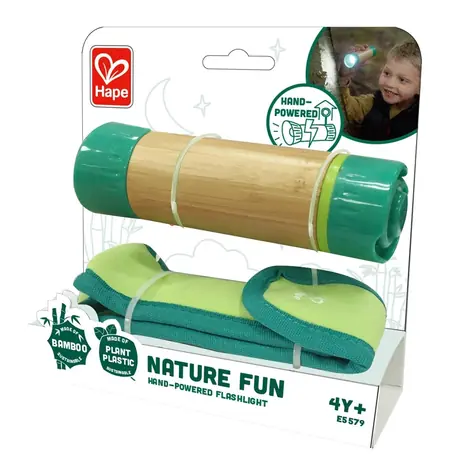 Hape Bamboo - Baterka na ruční pohon / od 4 let