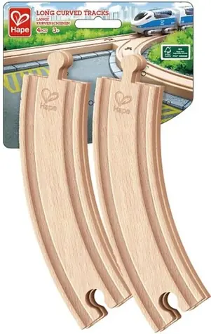 Hape Kolej dlouhá zakřivená / od 3 let